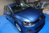 VW　ゴルフⅦ GOLF7 本国純正R-LINE スポイラー取り付け