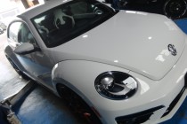 VW THE BEETLE ザ・ビートル　マフラー＆リアディフューザー＆サブコン取り付け