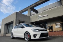 VW POLO ポロ GTI 本国純正 POLO-R WRCスポイラー取り付け