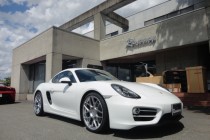 ポルシェ PORSCHE 981 ケイマン CAYMAN HRE FF01 20インチ装着