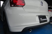 VW POLO 6R R-LINEリアバンパー取り付け