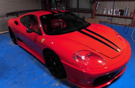 Ferrari　フェラーリ F360 モデナ　ボディコーティング！