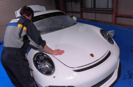 ポルシェ Porsche 911(991) GT3 X-PEL アルティメット　プロテクションフィルム施工