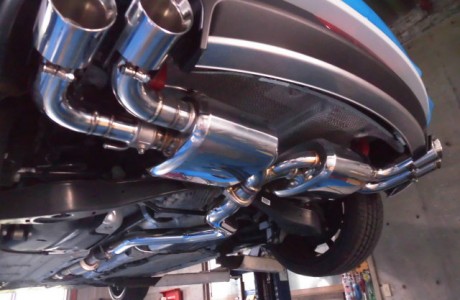 AUDI アウディ TTS 8J ARMYTRIX エギゾーストフラップ付マフラー装着!!