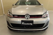 VW GOLF7 ｺﾞﾙﾌⅦ GTI KERSCHER-TUNING(ケルシャーチューニング）カーボンフロントリップスポイラー装着！！