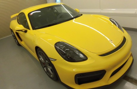 PORSCHE ポルシェ ケイマン GT4 X-PEL ペイントプロテクションフィルム施工！！
