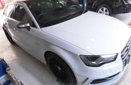AUDI アウディS3 8V レムスマフラー装着&DSGオイル・フロントデフオイル・リアデフオイル交換&マイクロロン施工♪