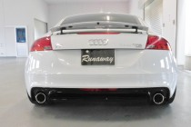 AUDI アウディ TT 8J 2.0TFSI QUATTRO アインザッツマフラー&ガレージベリーリアディフューザー&APR Stage1/2インストール！！