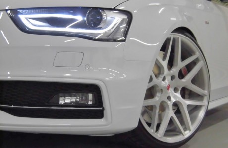 アウディ AUDI A4 B8.5/8K AVANT STOPTECH ストップテック トロフィーキット装着！！！