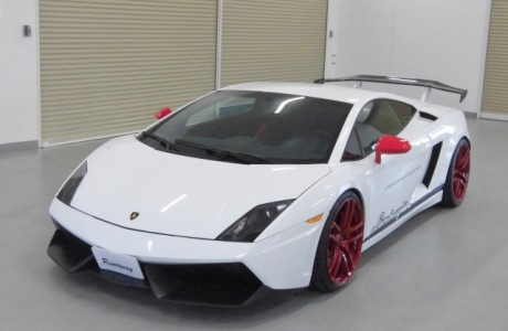 Lamborghini ランボルギーニ ガヤルド カーボンリアウィング装着！！