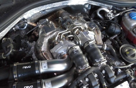 AUDI アウディ S6 C7,5 RS6/7純正ターボチャージャーキット&APR ECUアップグレード施工&DSGオイル交換！！