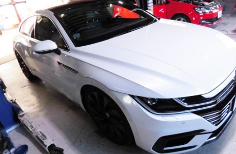 ＶＷ アルテオン R-LINE 034MotorSportビレットリアサブフレームマウントインサート装着！！