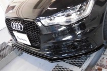 AUDI アウディ A6 C7/4G S-LINE INGO NOAK TUNING フロントリップスポイラー装着！！