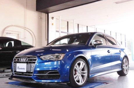 AUDI アウディ S3 8V セダン balance it フロントスポイラー&リアディフューザー取り付け！！