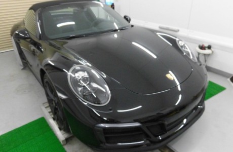 PORSCHE ポルシェ タルガ4GTS XPEL ペイントプロテクションフィルム施工！！