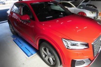 アウディ AUDI Q2 ブレーキパッド交換&ドライブレコーダー取り付け！！