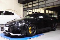 アウディ AUDI TT 8J 3.2L QUATTRO TTRS純正フロントバンパーキット＆CSR フロントリップスポイラー＆T.M WORKS VSD 16V＆アルファCI＆オカダプロジェクト プラズマダイレクト＆Ｋ＆Ｎエアーフィルター装着！！