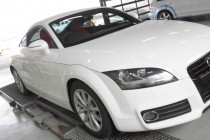 アウディ AUDI TT 8J TTSヘッドライト＆プロミナFLYシリーズ＆BELLOF フォグLEDバルブ装着！！