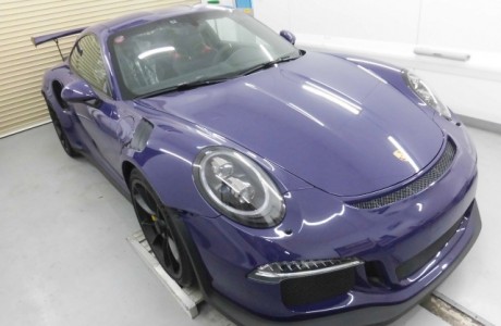 PORSCHE ポルシェ 991 GT3 RS XPELペイントプロテクションフィルム施工！！