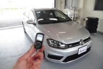 VW GOLF7 ゴルフⅦ ヴァリアント R-LINE エンジンスターター取り付け！！