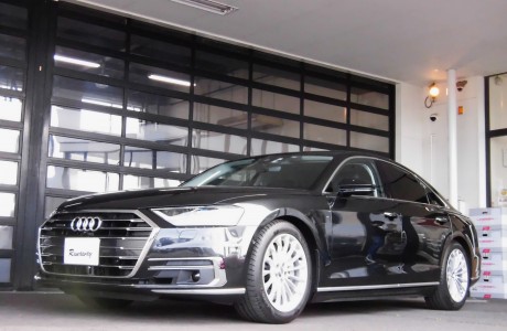 アウディ AUDI 新型 A8 4N 55TFSI QUATTRO エアサス ロアリングキット取り付け！！