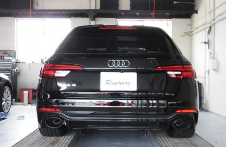 アウディ AUDI RS4 B9/8W AVANT MILLTEK SPORT（ミルテックスポーツ）バルブ付きマフラー装着！！