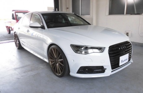 AUDI アウディ A6 C7.5/4G S-LINE RECARO レカロ 新型 スポーツスター Sportster LL210H  取り付け！！