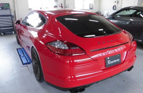 PORSCHE ポルシェ パナメーラ GTS テールレンズスモークプロテクションフィルム施工！！