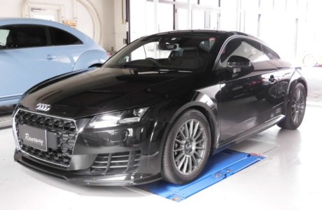 AUDI アウディ TT 8S 2.0TFSI NEUSPEED(ニュースピード）P-FLO KIT＆FORGE製ディバーターバルブ取り付け！！