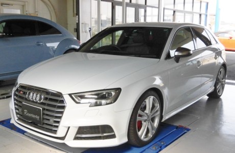 AUDI アウディ S3 8V スポーツバック フェイスリフト 034MotorSports スタビライザー取り付け！！