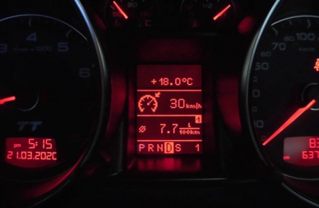 AUDI アウディ TT 8J 純正クルーズコントロール取り付け！！