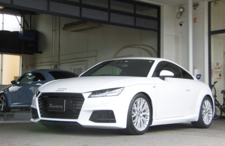 AUDI アウディ TT 8S クーペ H＆Ｒ ダウンサスペンション 取り付け！！