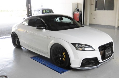 AUDI アウディ TT 8J 2.0TFSI QUATTRO APR ダウンパイプ＆ECUアップデート＆VAパフォーマンス SRP取り付け！！