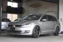 VW GOLF7 ゴルフ７ VARIANT ヴァリアント レカロシート＆COX マフラー＆エアークリーナー＆レースチップ＆VOSSEN CV3-R 19インチ装着！！