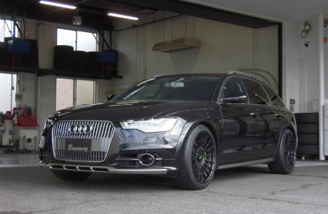 AUDI アウディ A6 C7/4G オールロードクワトロ rotiform LAS-R 20インチ＆オリジナルビックブレーキキット＆APR ステージ2チューニング＆メガライフバッテリー＆色々取り付け！！