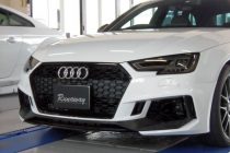 AUDI アウディ A4 B9/8W ヘッドライトスモークプロテクションフィルム施工！！