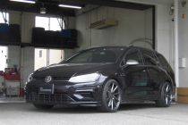 VW ゴルフ7.5-R ヴァリアント COX スプリングキット＆VOSSEN ヴォッセ CVT 19インチ取り付け！！