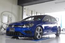 VW フォルクスワーゲン GOLF-R MK7.5 ゴルフ7.5-R INGO NOAK TUNING フロントリップスポイラー取り付け！！