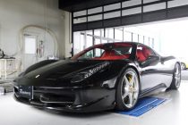 Ferrari フェラーリ 458 スパイダー オリジナルエギゾーストバルブコントロールユニット＆リチウムイオンバッテリーMEGA･LiFe Battery（メガライフバッテリー）取り付け！！