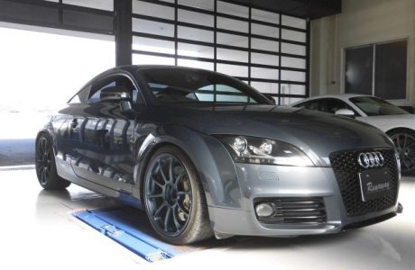 アウディ AUDI TT 8J 2.0TFSI QUATTRO APR ステージ２+インストール＆ダウンパイプ取り付け！！