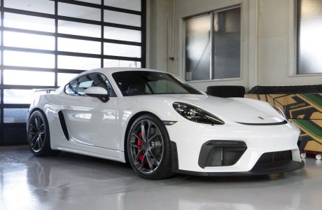 ポルシェ PORSCHE 718 ケイマン GT4 XPEL ペイントプロテクションフィルム施工！！