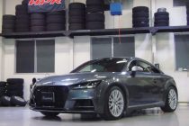 AUDI アウディ TTS 8S/FV クーペ MSS アジャスタブルスプリングキット＆ISWEEP IS1500 低ダストブレーキパッド取り付け！！