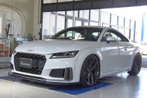 AUDI アウディ TT 8S S-LINE 後期 フェイスリフト 40TFSI INGO NOAK TUNING フロントリップスポイラー取り付け！