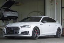 AUDI アウディ S5 B9 スポーツバック VOSSEN ヴォッセ HF-5 タイヤ・ホイール交換＆低ダストブレーキパッド ISWEEP IS1500取り付け！！