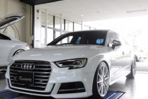 AUDI アウディ S3 8V スポーツバック ミルテック スポーツ製 キャタバックマフラー取り付け！！