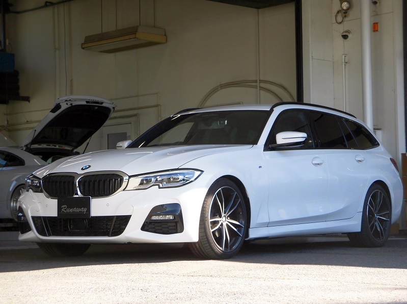 BMW BMW G21 320d xdrive Mスポーツ 乗心地改善の為 KW Ver3 車高調