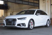 AUDI アウディ S4 B9/8W AVANT KW HAS ハイトアジャスタブルスプリングキット取り付け＆ISWEEP IS1500 低ダストブレーキパッド交換＆ヘッドライトスモークプロテクションフィルム施工！！