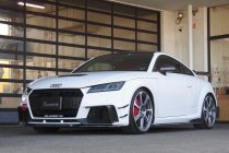 AUDI アウディ TTRS 8S/FV クーペ KW Ver3 サスペンションキット＆AUTOMOTIVE PASSION ドライカーボン ボンネットダクト＆OSIR カーボンドアステップ取り付け！！