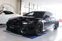 AUDI アウディ RS7 C8 スポーツバック イヴェンチュリ Eventuri カーボンエアインテークキット取り付け！！
