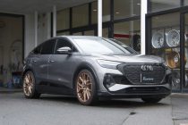 AUDI アウディ Q4 e-tron KW Ver3 車高調キット取り付け＆ホーン交換！！